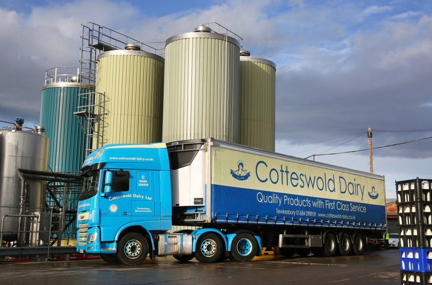 CARRIER TRANSICOLD HELPS COTTESWOLD DAIRY IMPROVE ITS FLEET’S SUSTAINABILITY